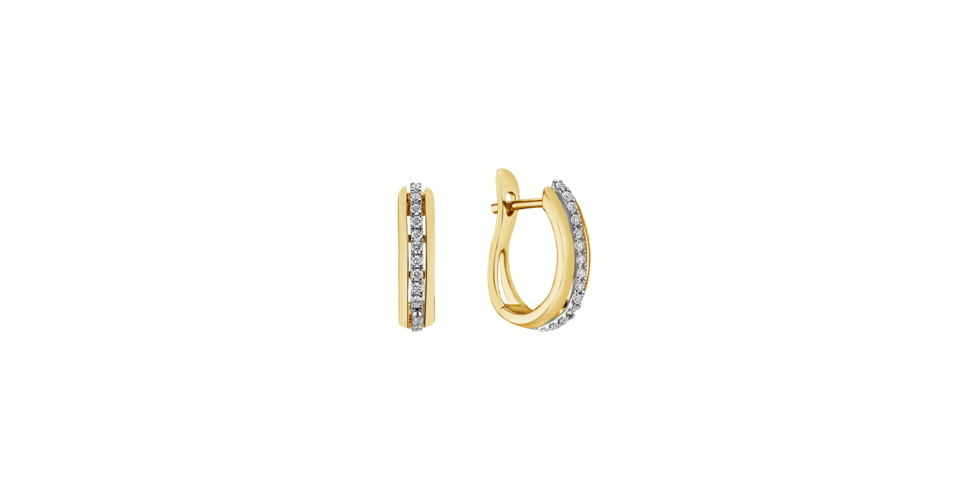 Náušnice s diamanty Pure Soul