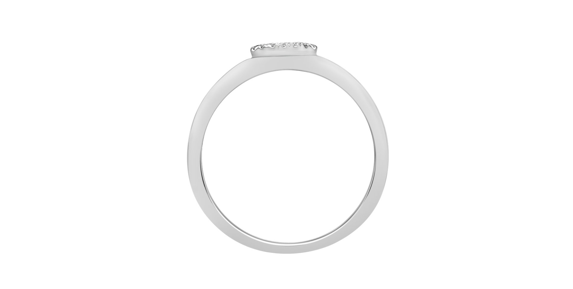 Prsten s diamanty Simply Circle