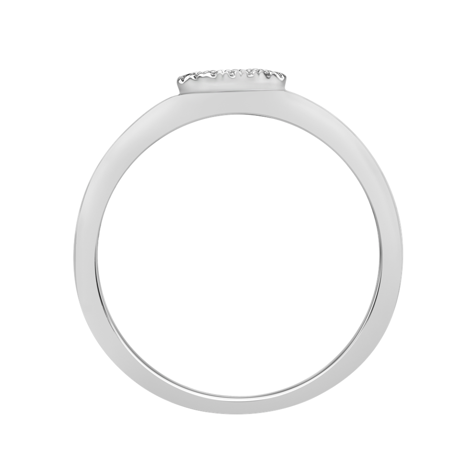 Prsten s diamanty Simply Circle