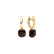 Náušnice se smoky quartzem Bonbon3