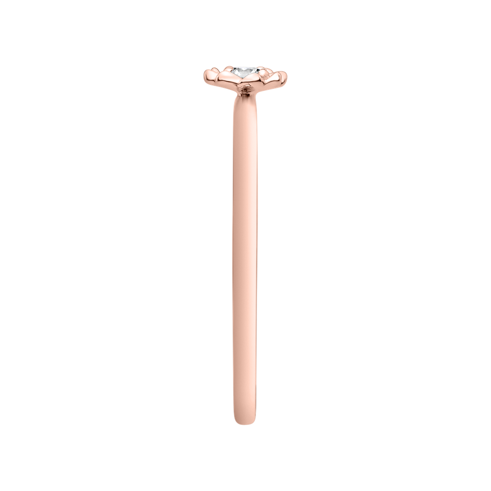 Prsten s diamantem Gorgeous Flower