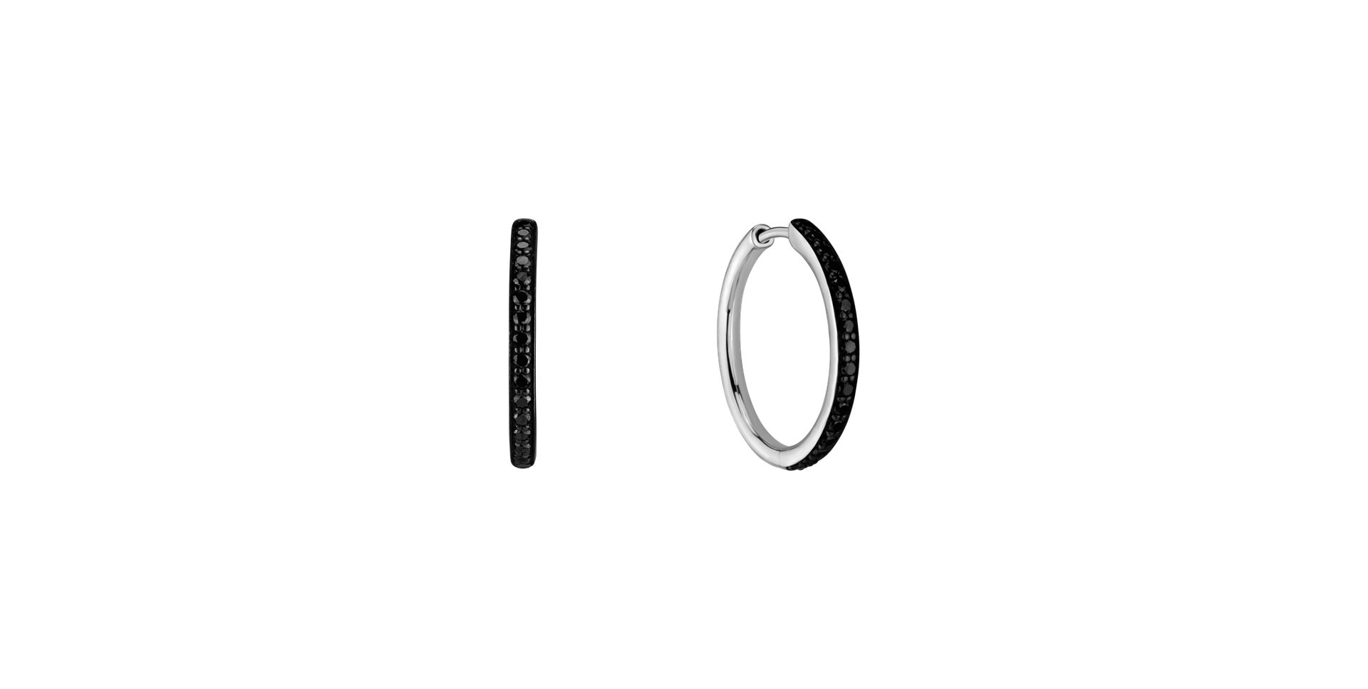 Náušnice s diamanty Shiny Eclipse