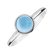 Prsten s topazem sky Bonbon6