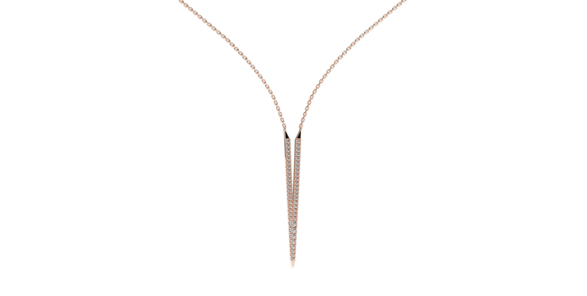 Náhrdelník s diamanty Shiny Victory