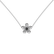 Náhrdelník s diamanty Flower5