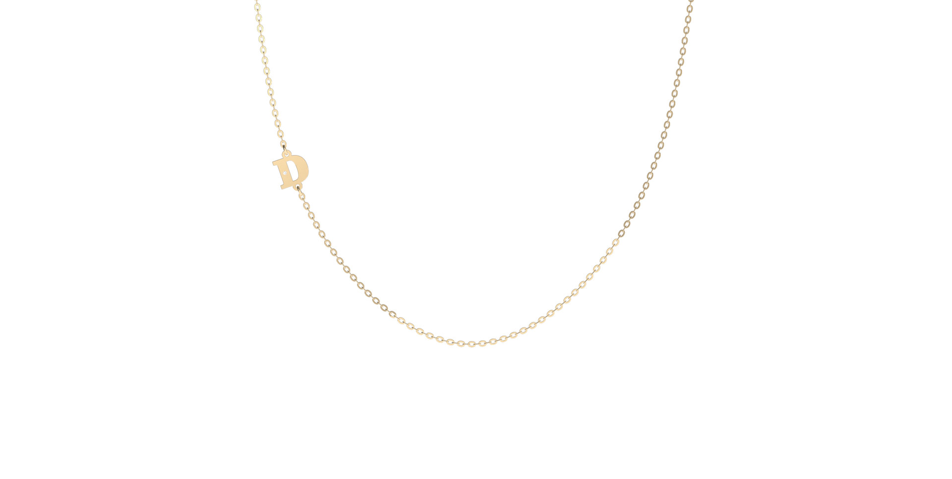 Náhrdelník s diamantem Big Line D