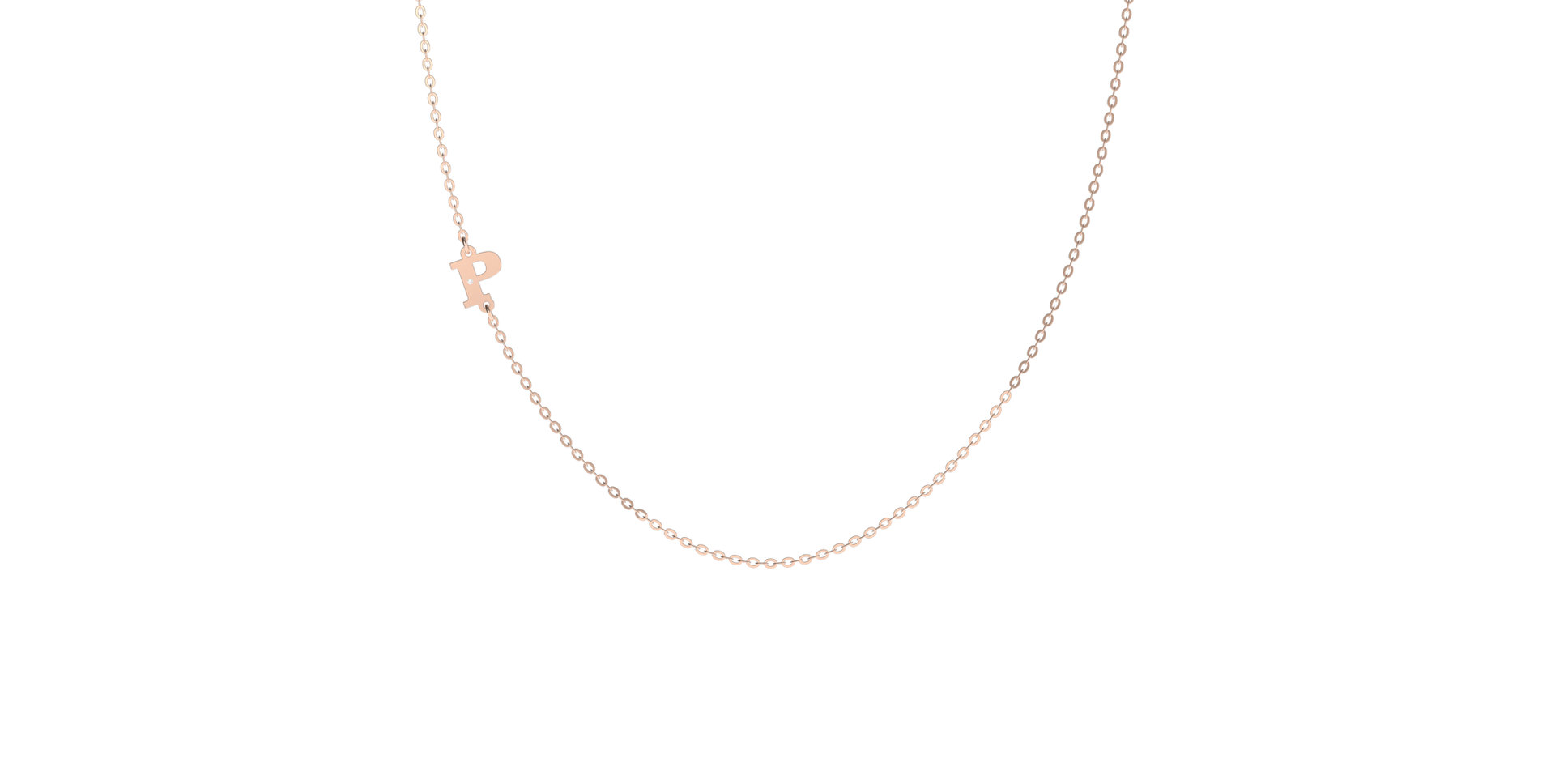 Náhrdelník s diamantem Big Line P