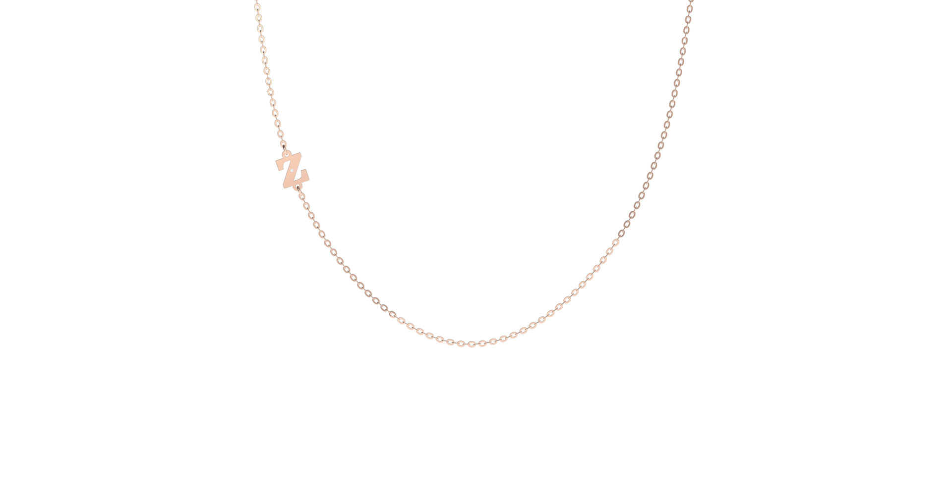 Náhrdelník s diamantem Big Line Z