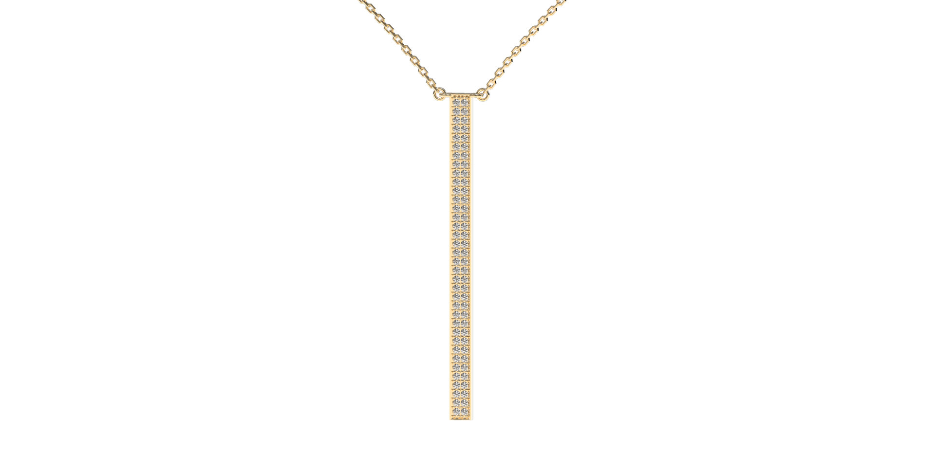 Náhrdelník s diamanty Diamond Dash