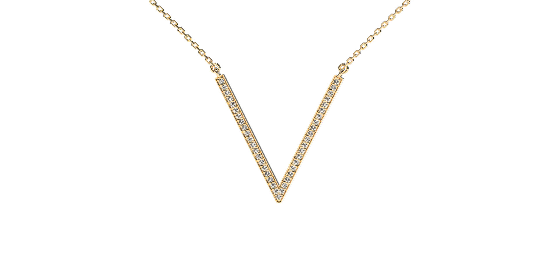 Náhrdelník s diamanty Little Victory