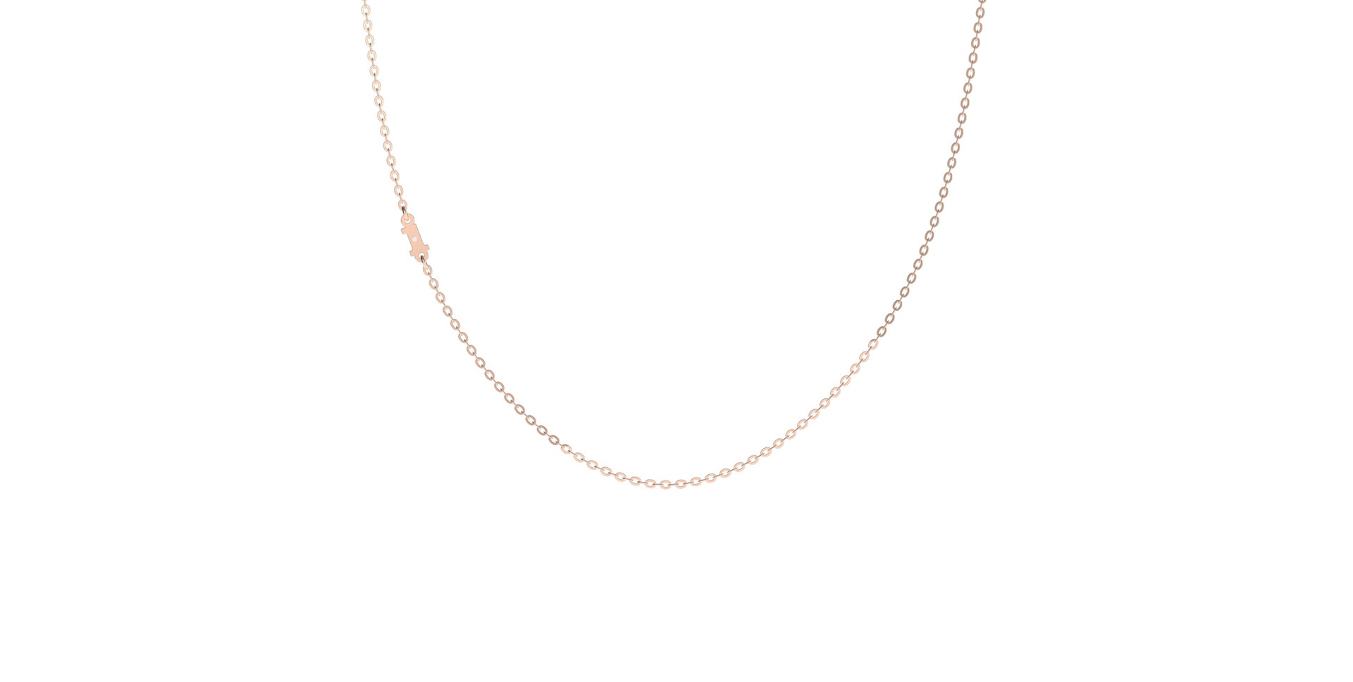 Náhrdelník s diamantem Big Classic I