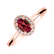 Prsten s diamanty a rubínem Princess4