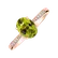 Prsten s diamanty a peridotem Bonbon6