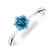 Prsten s topazem swiss Bonbon4