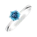 Prsten s topazem swiss Bonbon4