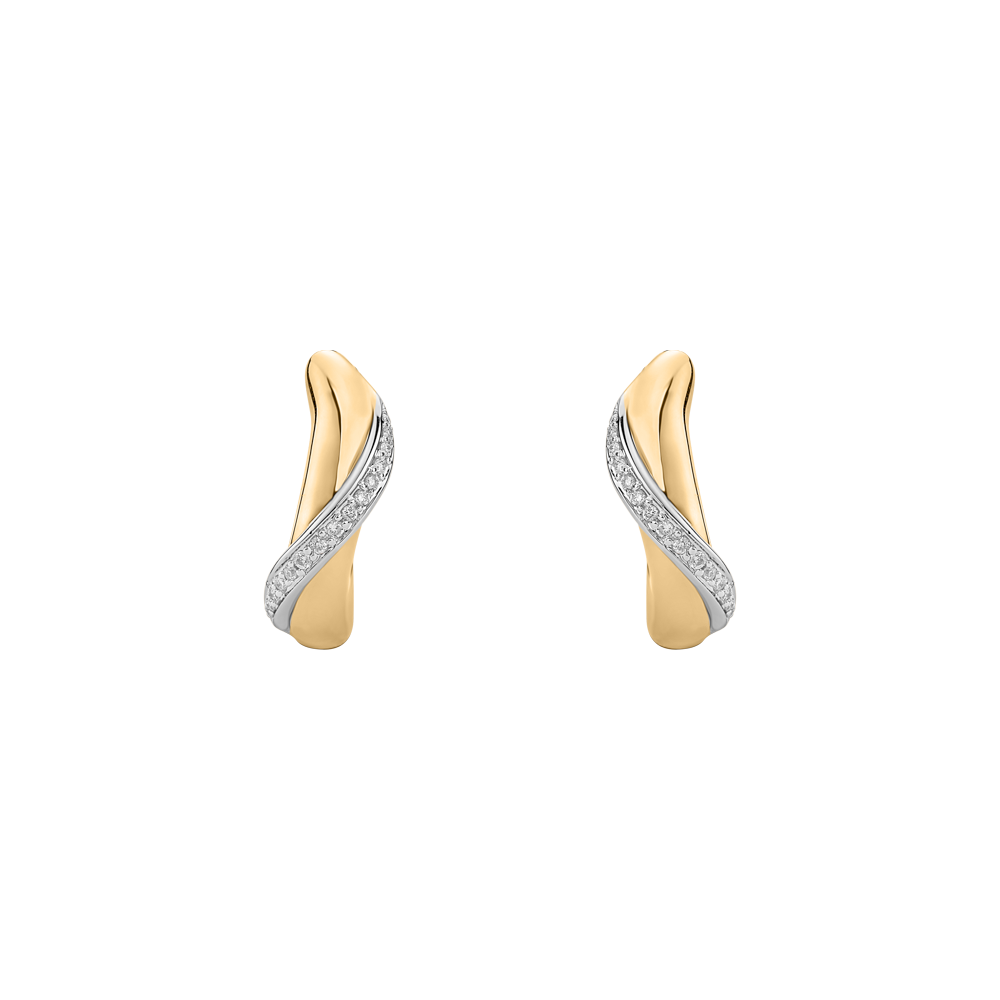 Náušnice s diamanty Infinite Delight | ALOve