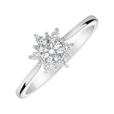 Prsten s diamanty Glowing Starlet