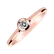 Prsten s diamantem Classy Dot5