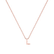 Náhrdelník s diamantem Round Line L4