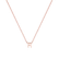 Náhrdelník s diamantem Round Line R4