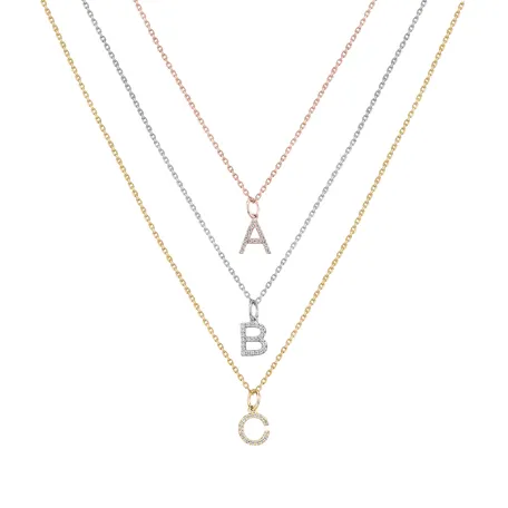 Přívěsek s diamanty Line Glitter  I