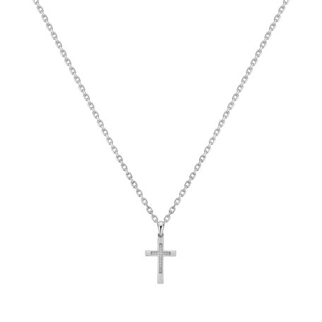 Přívěsek s diamanty Cross