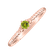 Prsten s peridotem Fancy Dream4