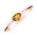 Prsten s citrínem Space Bonbon4
