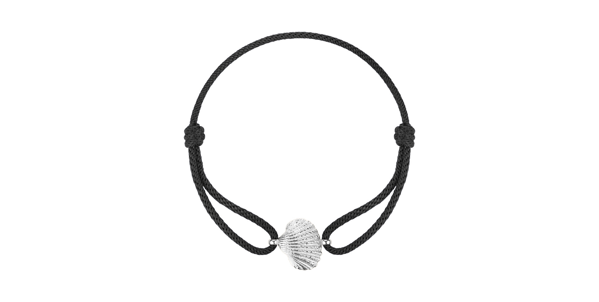 Dámský náramek se šňůrkou Luxury Clam