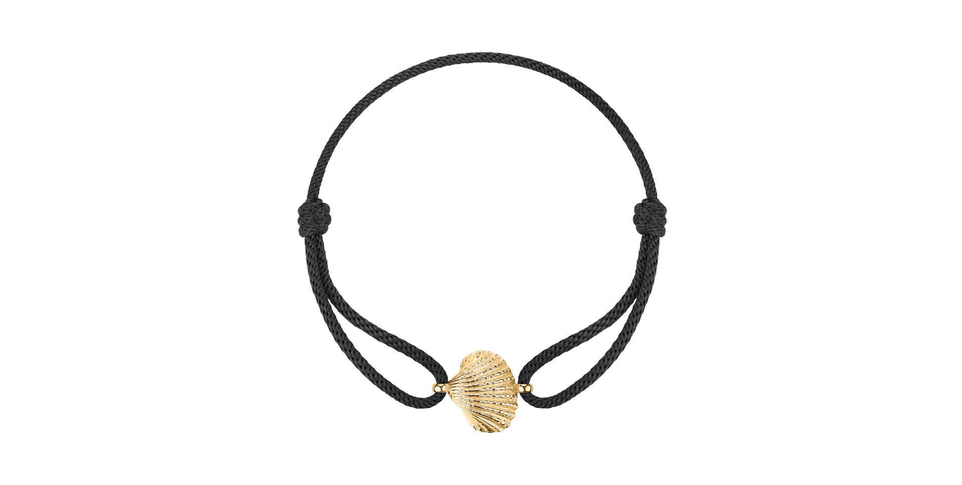 Dámský náramek se šňůrkou Luxury Clam