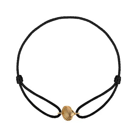 Dámský náramek se šňůrkou Luxury Clam