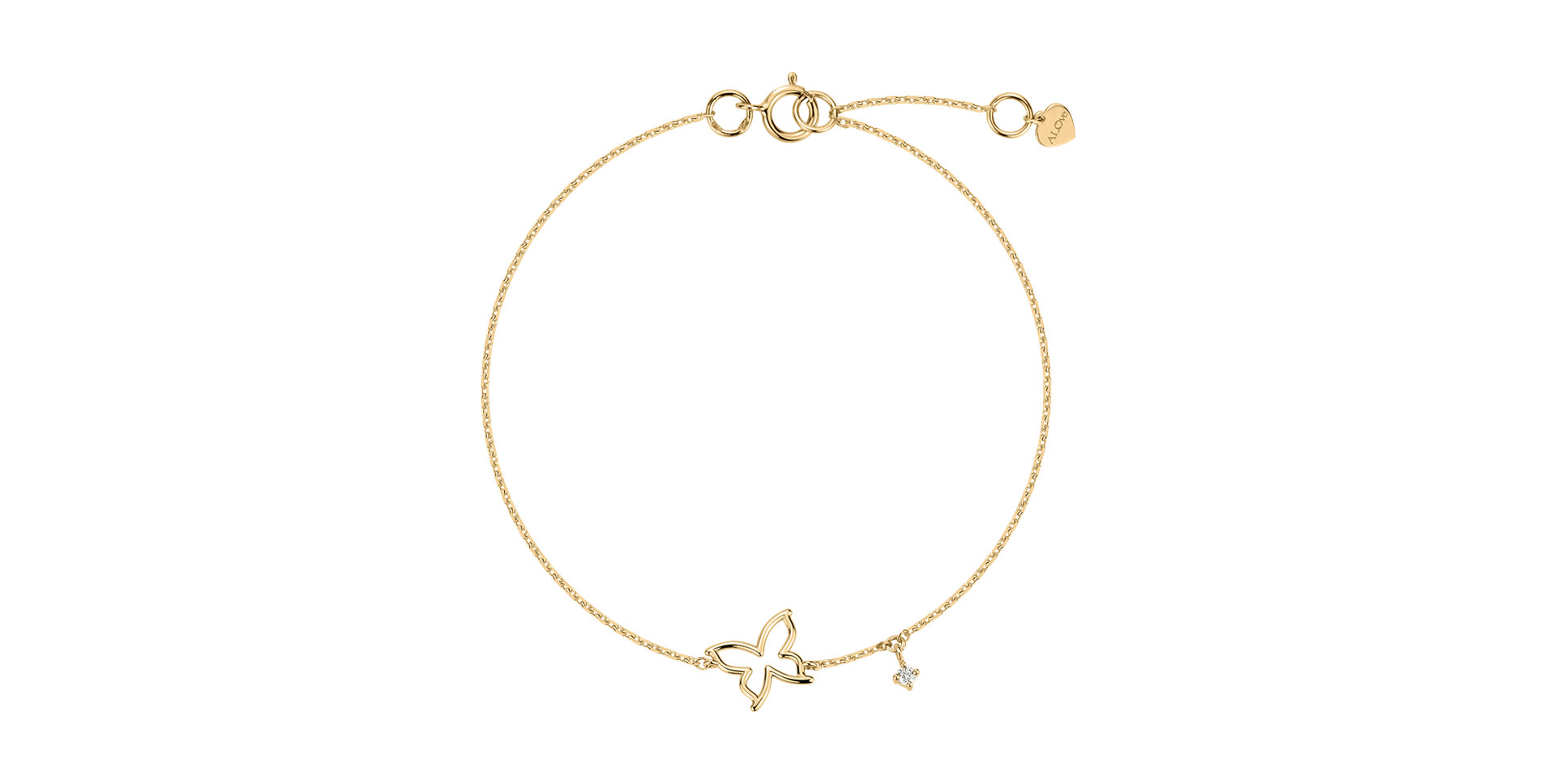 Náramek s diamantem Enchanting