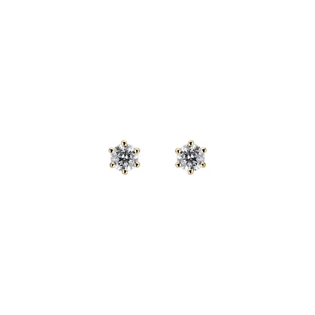 Náušnice s diamantem Essential Sparks