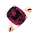 Prsten s rhodolitem Bonbon4