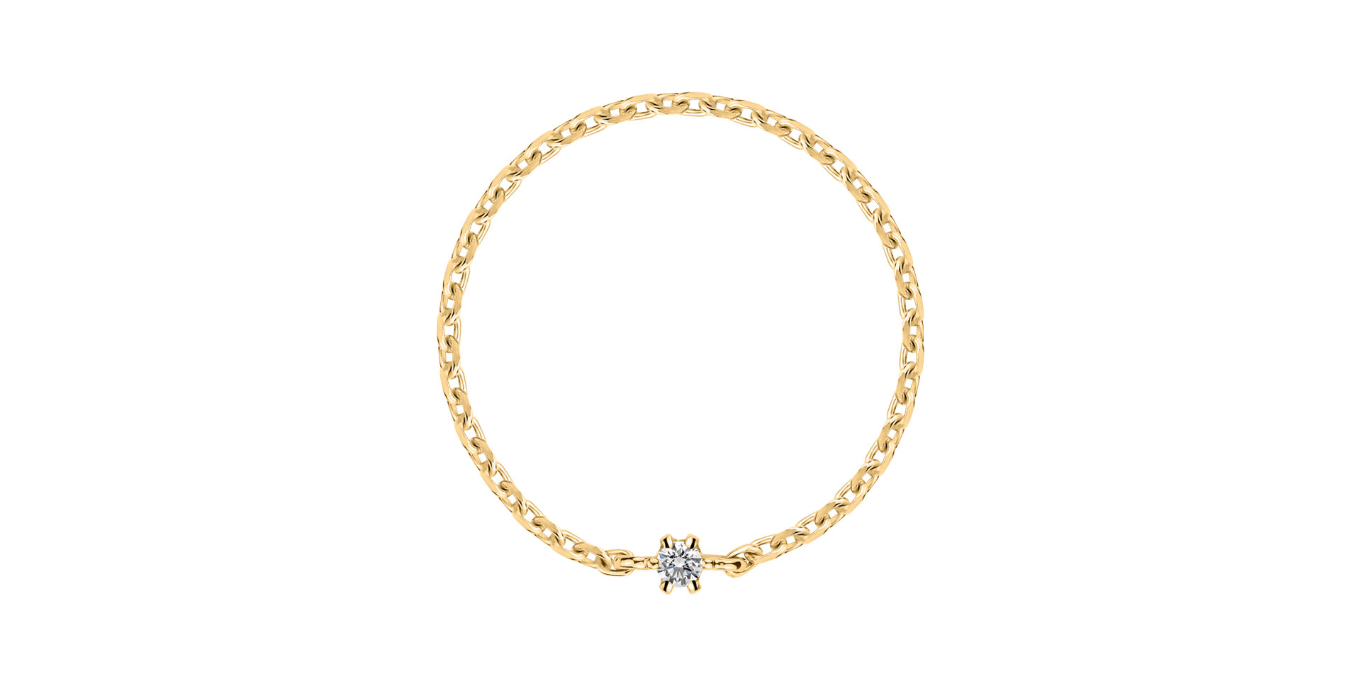 Prsten s diamantem Boogie