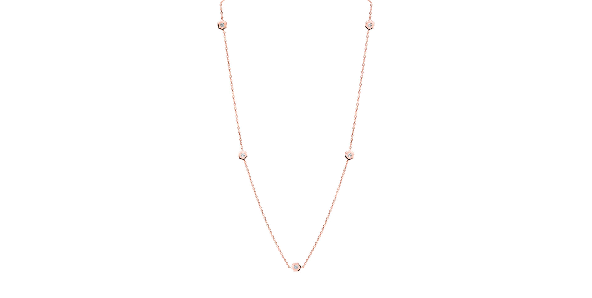 Náhrdelník s diamanty EnchantHex