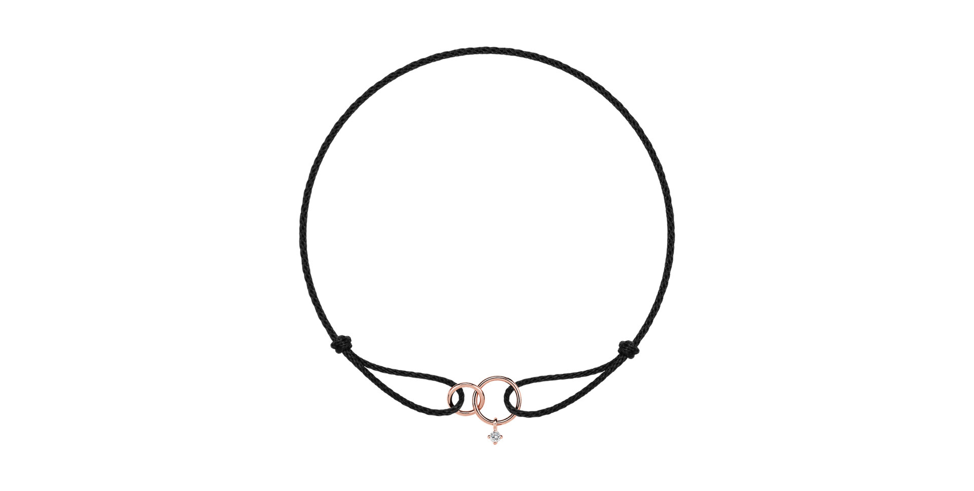 Náramek s diamantem Timeless Unity