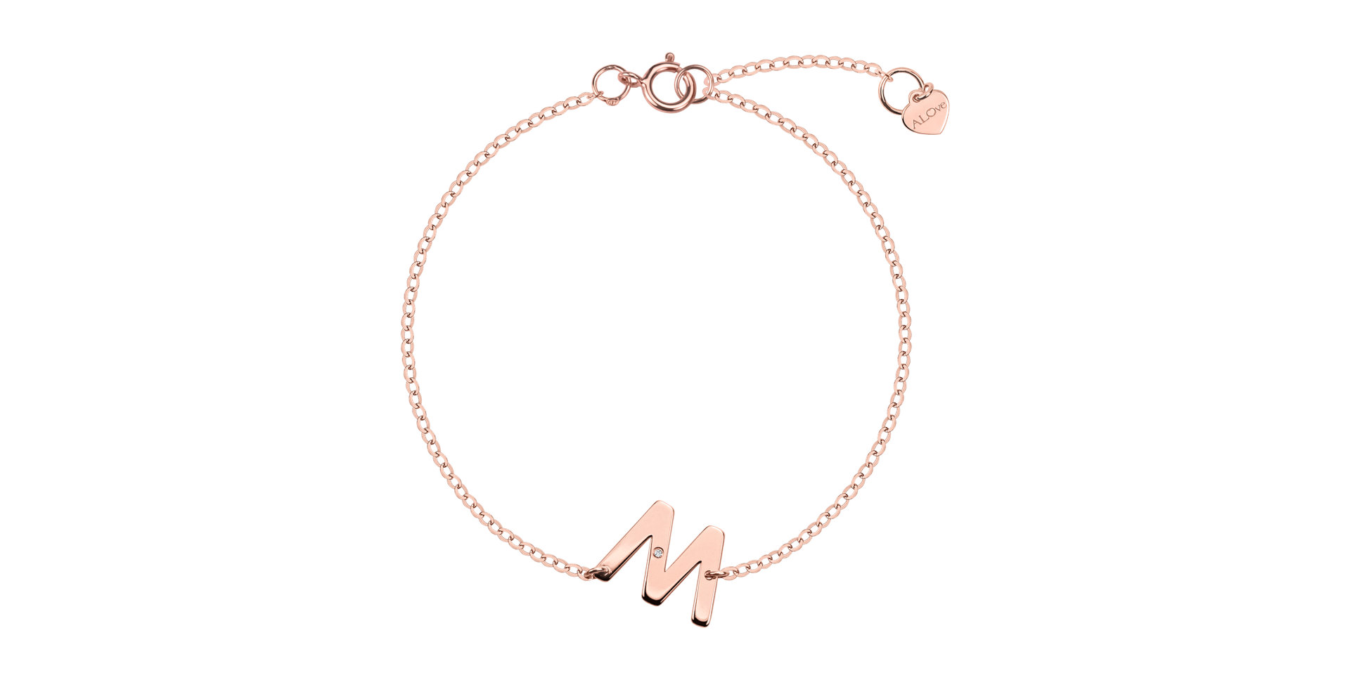 Náramek s diamantem Big Line