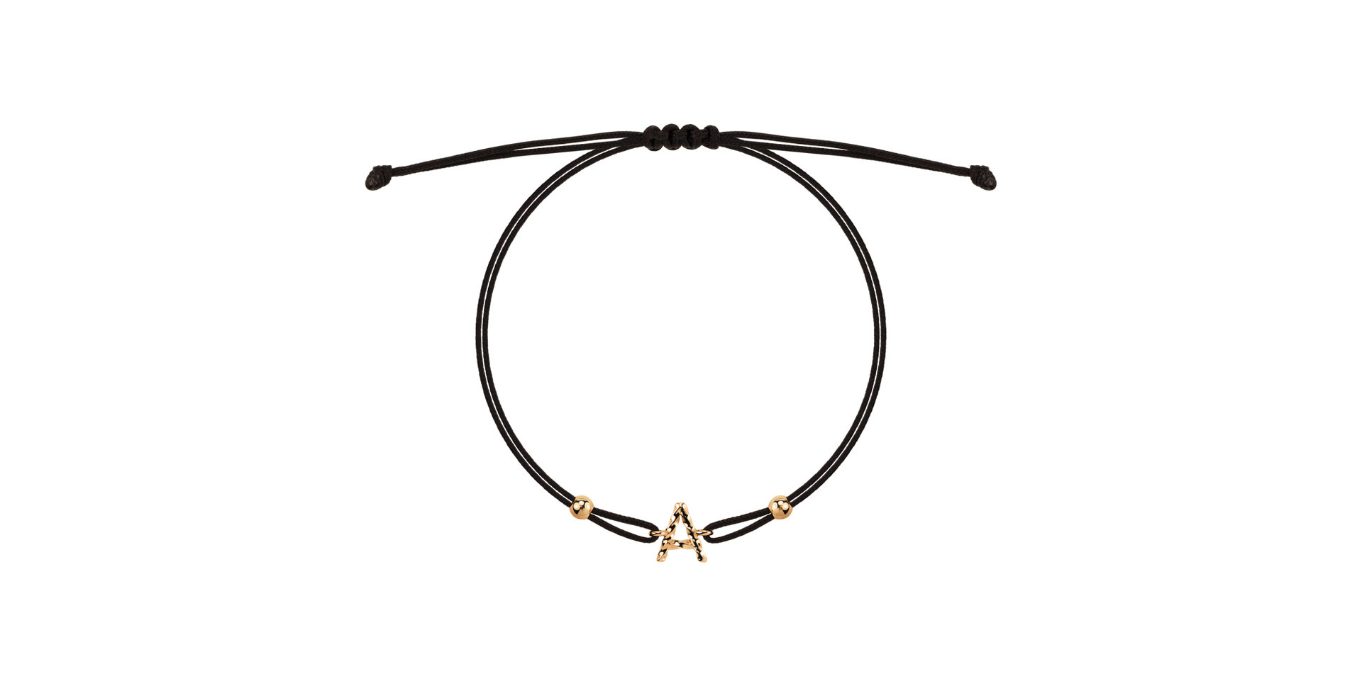 Náramek Spiral Alphabeth A