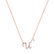 Náhrdelník s diamantem Elegance Letter4