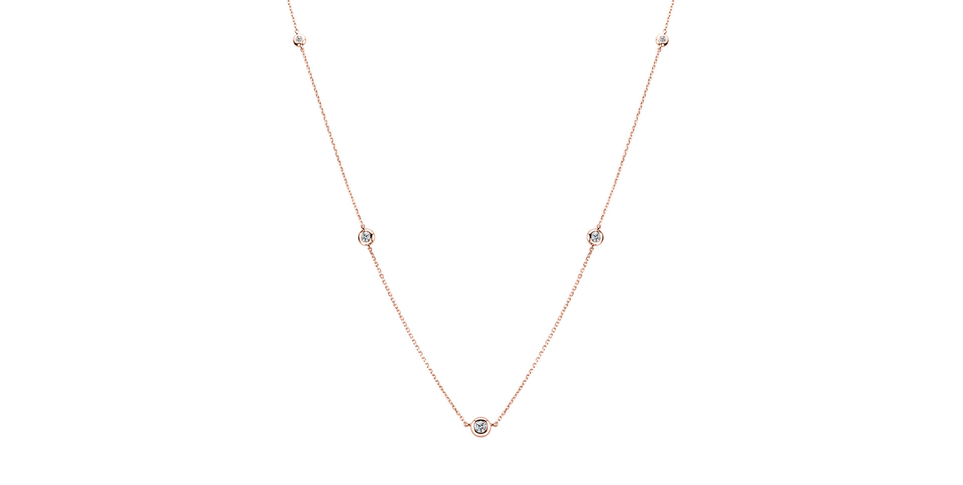 Náhrdelník s diamanty Ateze