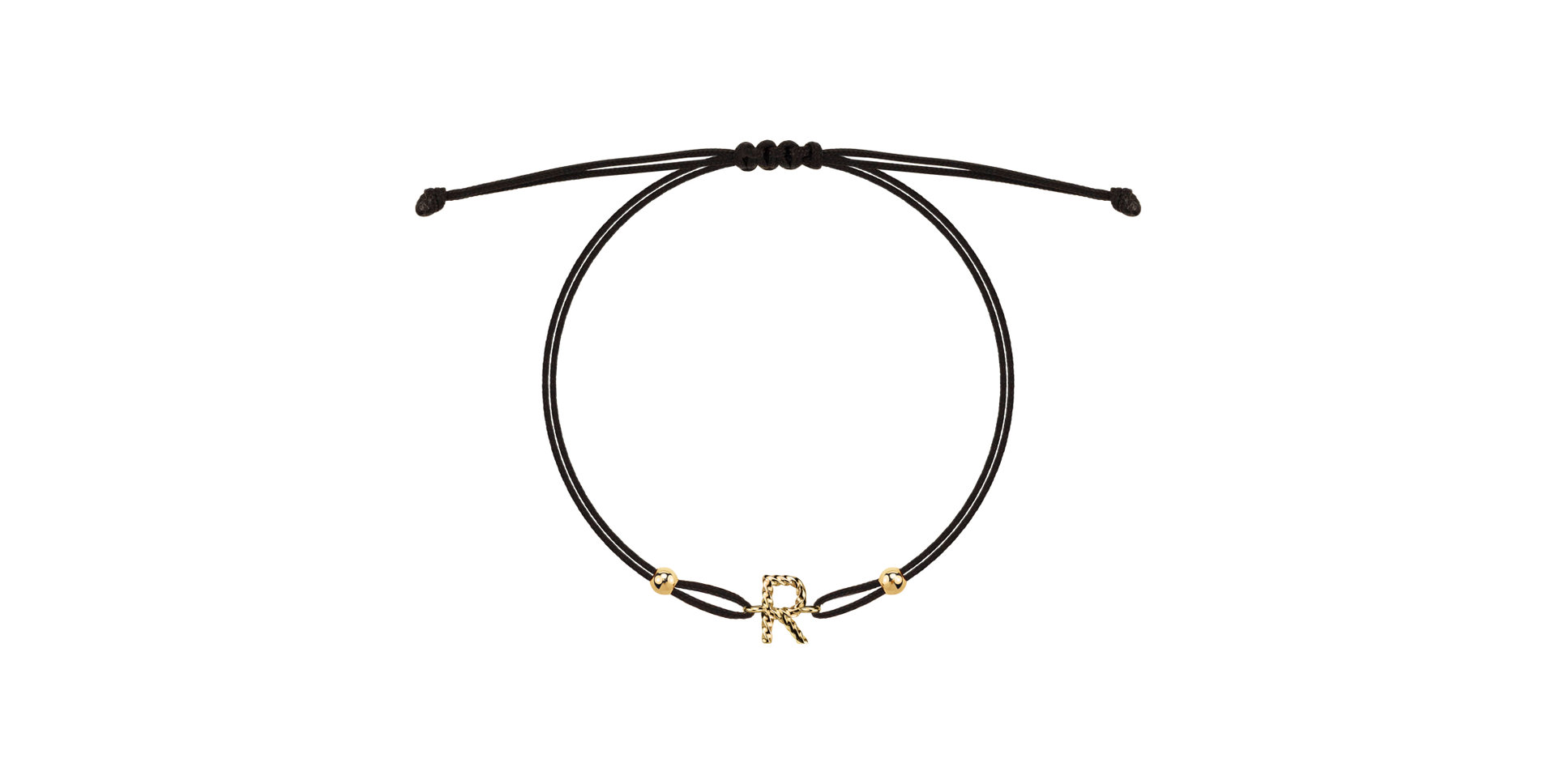 Náramek Spiral Alphabeth R