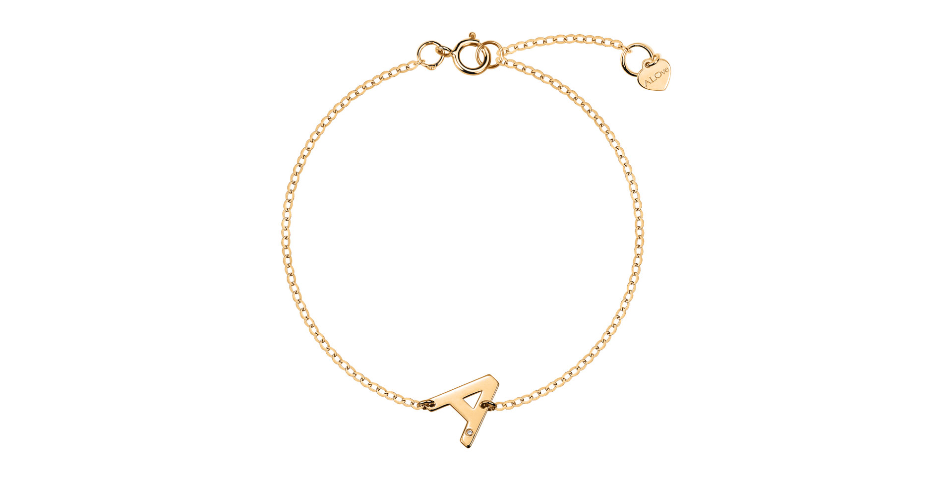 Náramek s diamantem Big Line