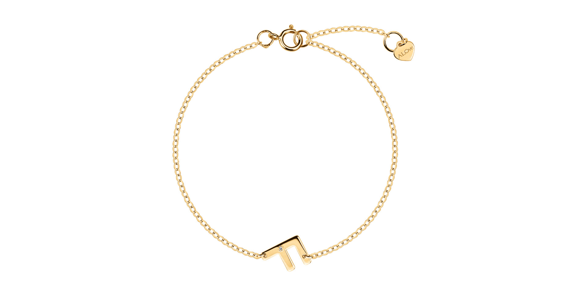 Náramek s diamantem Big Line