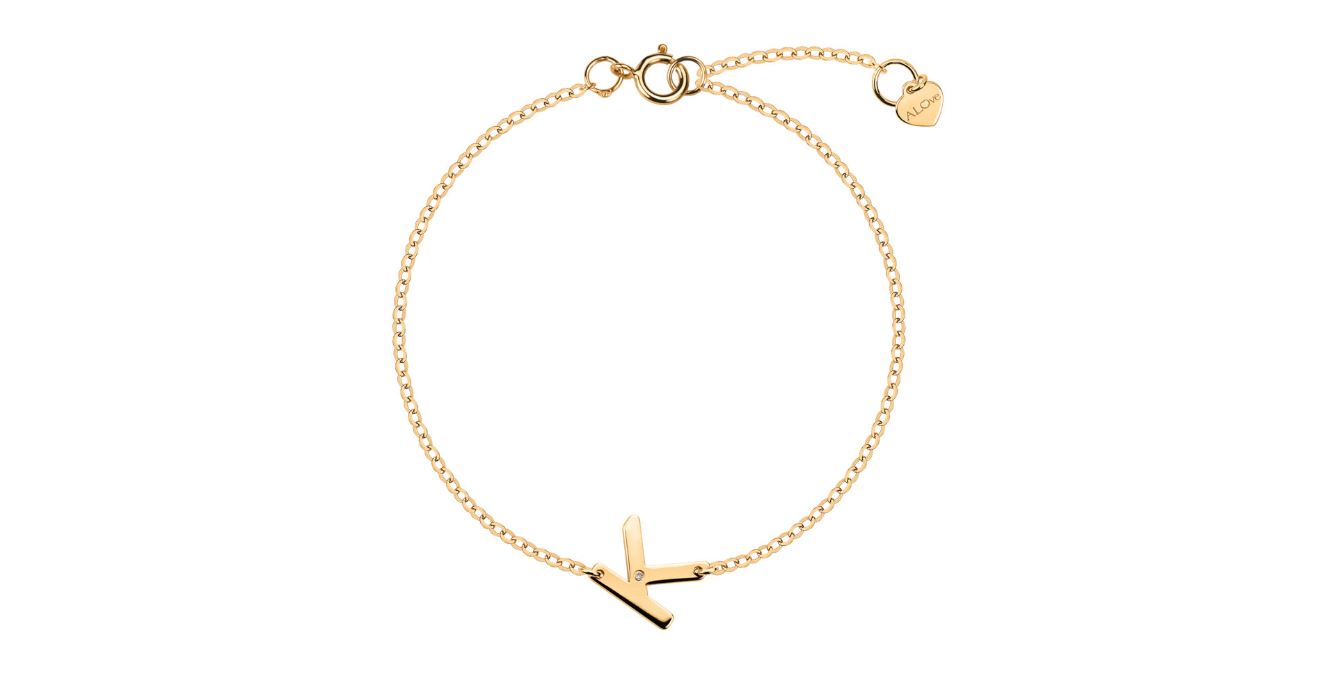 Náramek s diamantem Big Line