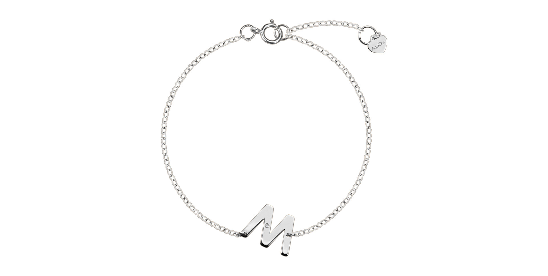 Náramek s diamantem Big Line