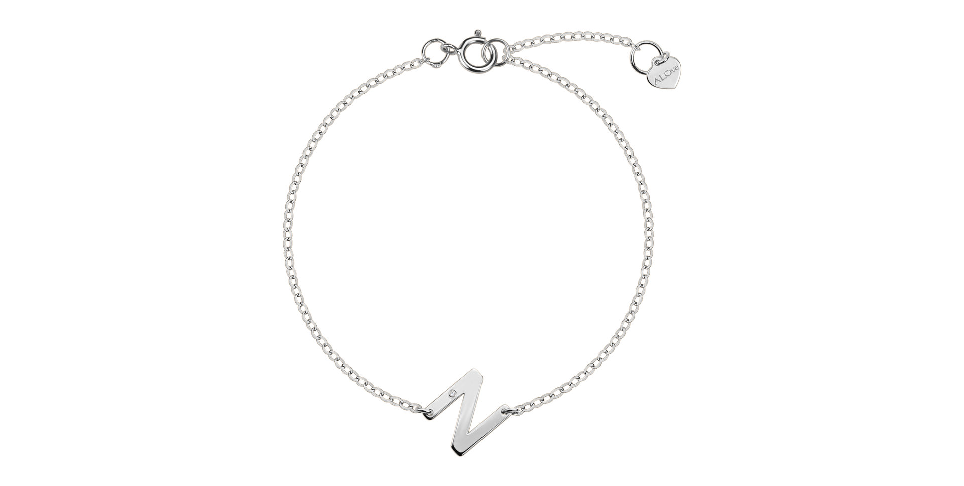 Náramek s diamantem Big Line