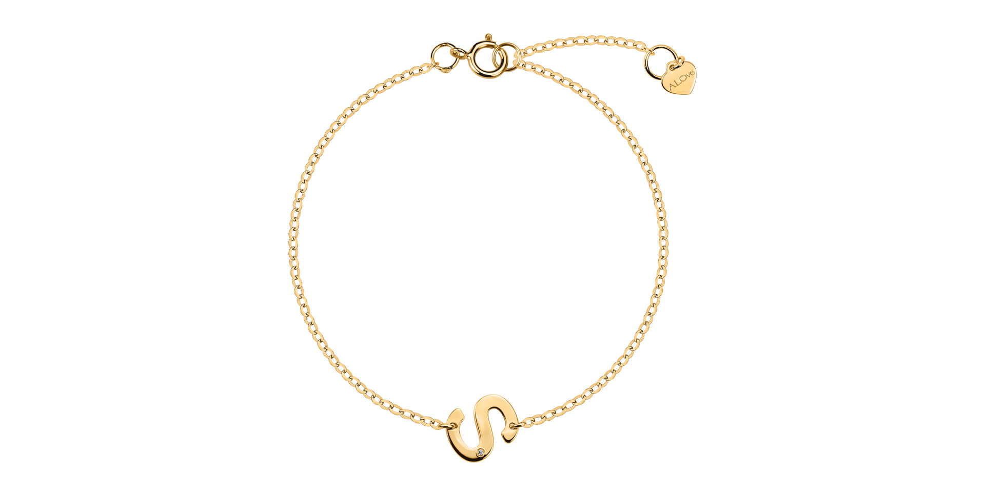 Náramek s diamantem Big Line