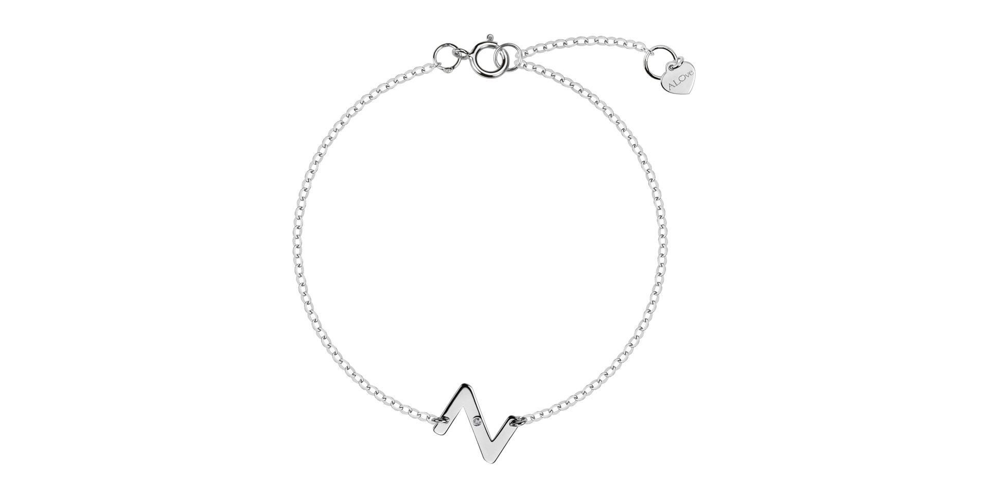 Náramek s diamantem Big Line