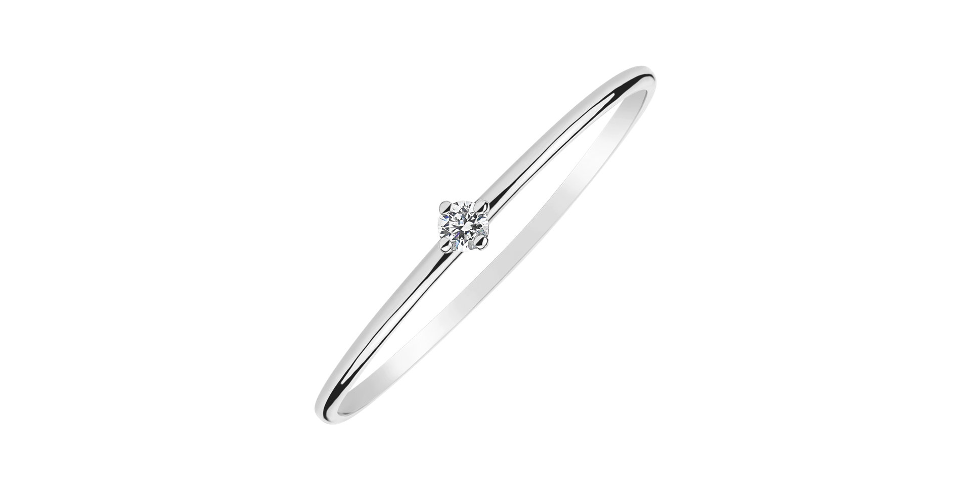 Prsten s diamantem Tango